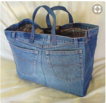 Сделать сумку из джинса